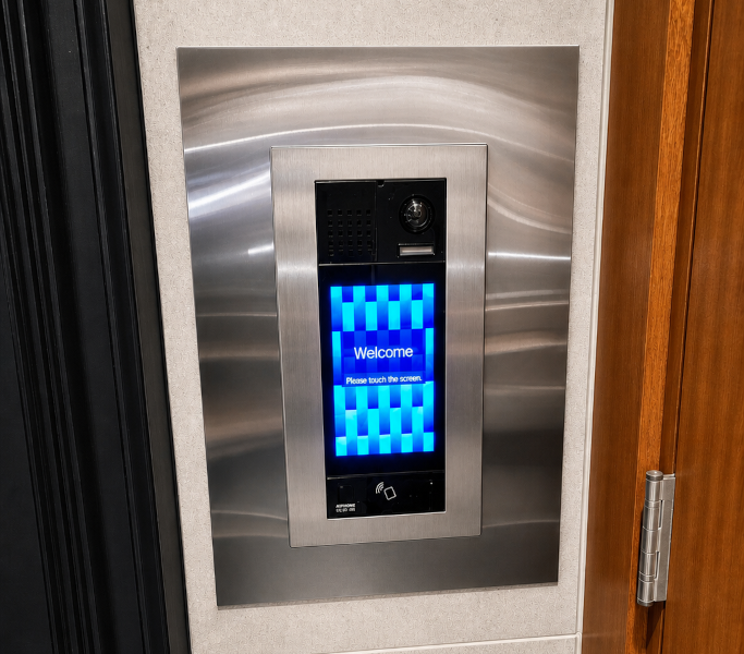 Aiphone Entry Phone Installed